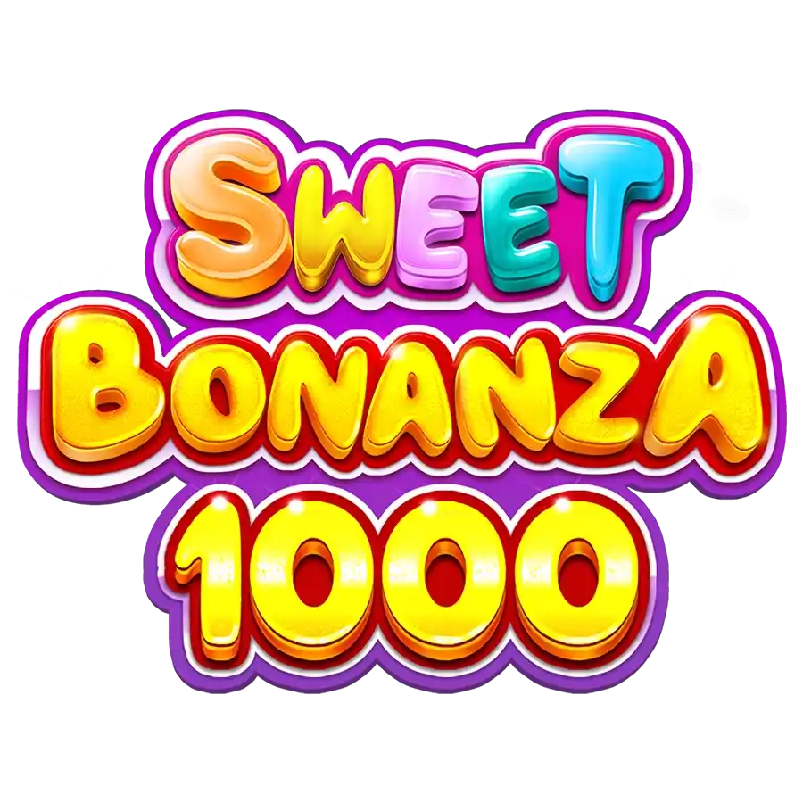 Sweet Bonanza 1000 slot logo by Pragmatic Play at Casino Breda