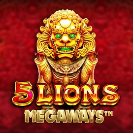 Slots logo of 5 Lions Megaways from Pragmatic Play at Casino Breda