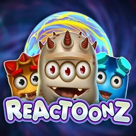 Reactoonz logo by Play’n GO at Casino Breda