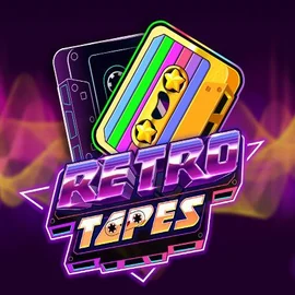 Retro Tapes logo by Push Gaming Casino Breda
